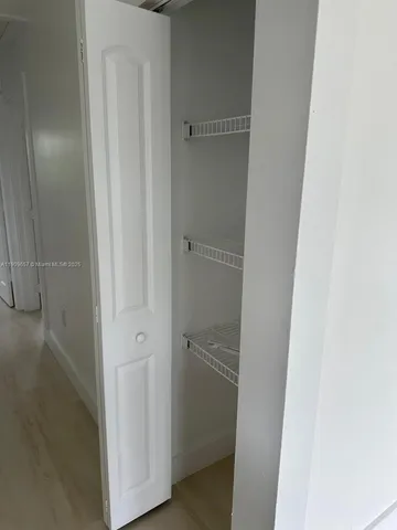 a view of closet