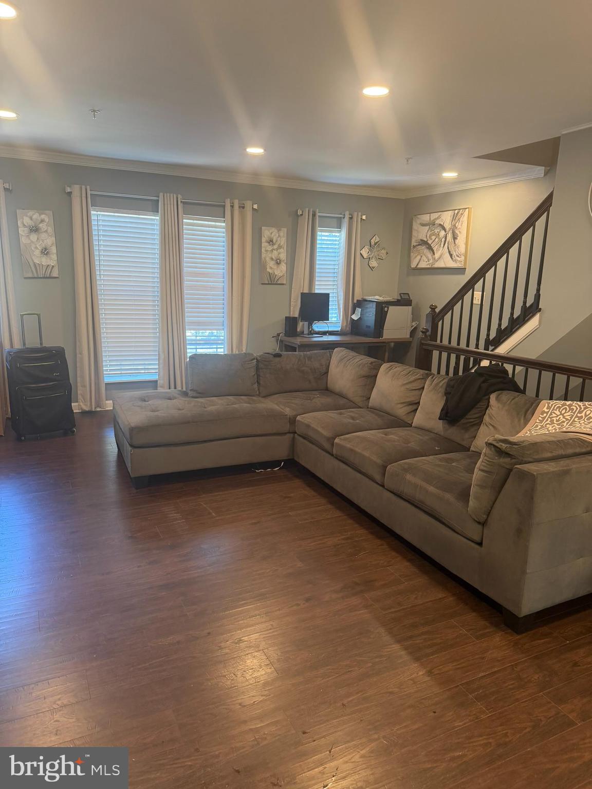 2251 Commissary Circle Odenton, MD 21113 - Photo 5 of 17 a living room with furniture and a hard wood floor
