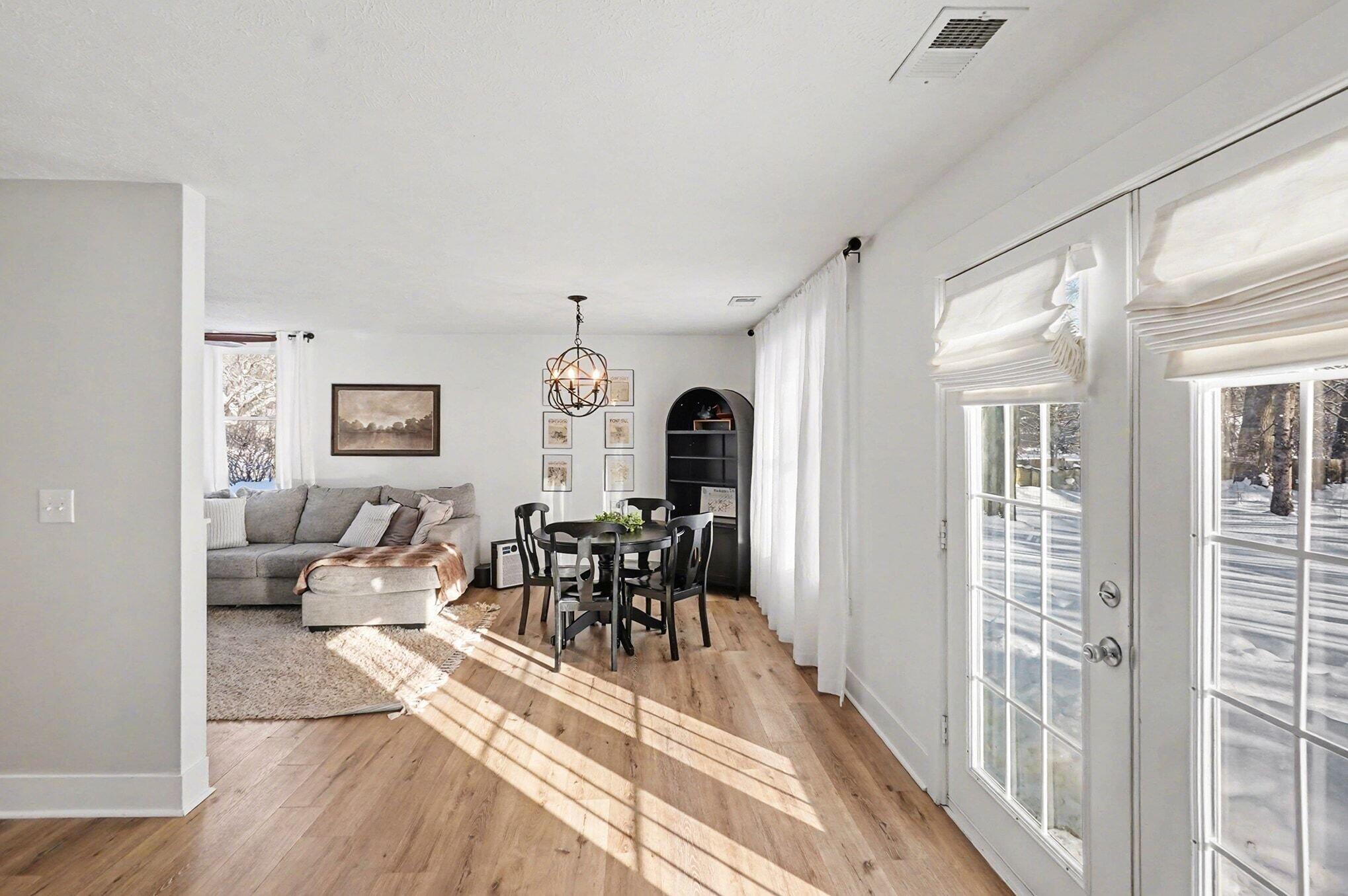 1480 Poulson Road Muskegon, MI 49445 - Photo 7 of 28 Kitchen to Living and Dining