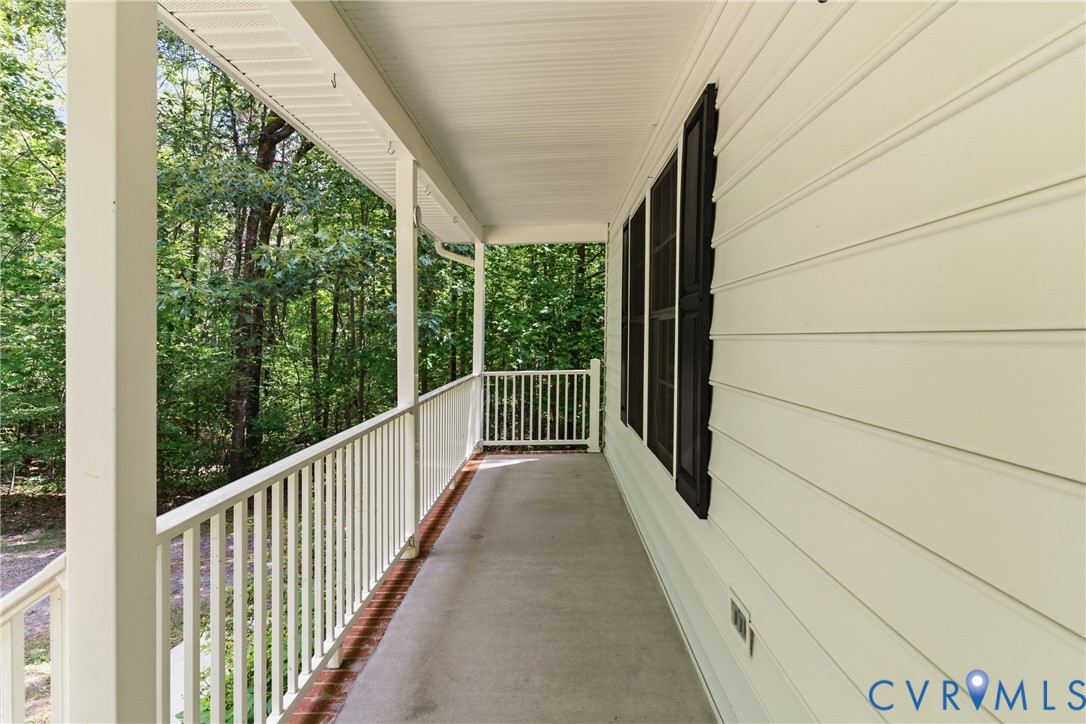 12654 Mt Olive Cohoke Road West Point, VA 23181 - Photo 5 of 31 a view of a balcony