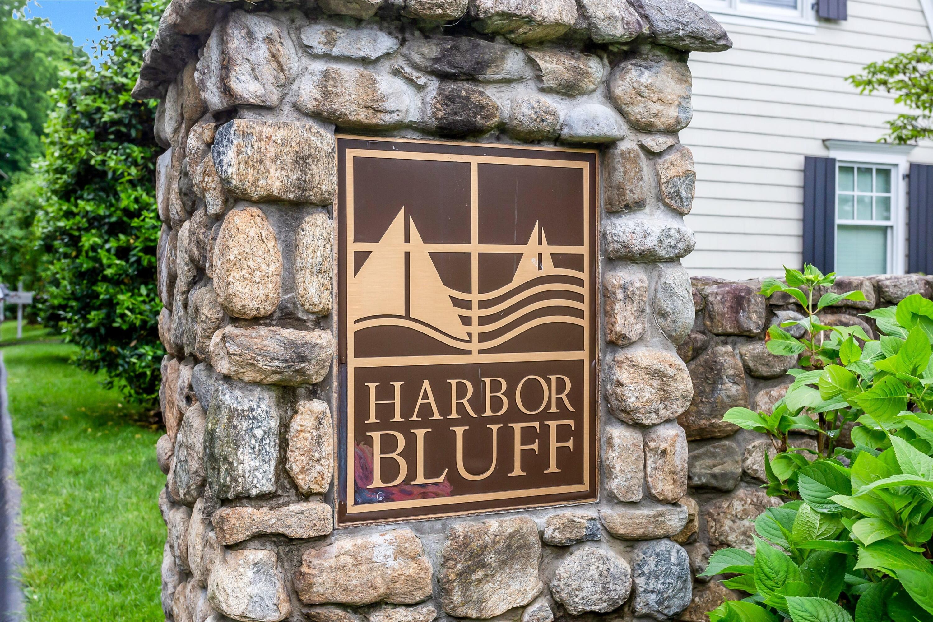 2 Harbor Bluff Lane Rowayton, CT 06853 - Photo 37 of 37 a sign that is on the side of the building