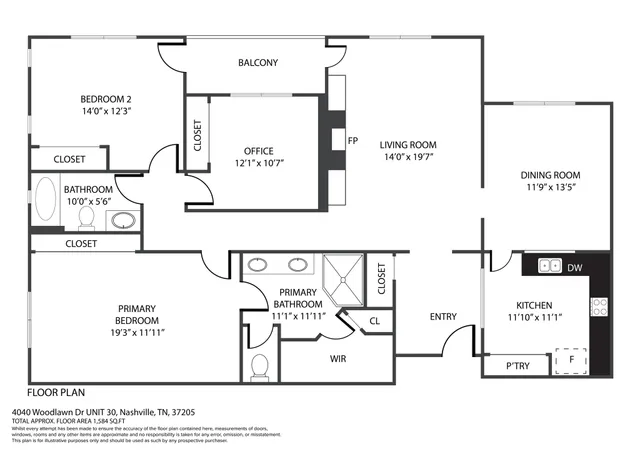$545,000 | 4040 Woodlawn Drive, Unit 30, Nashville, TN 37205