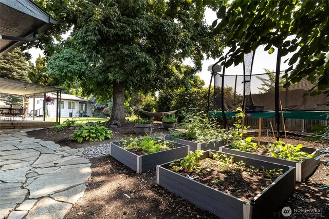 a view of outdoor space and yard