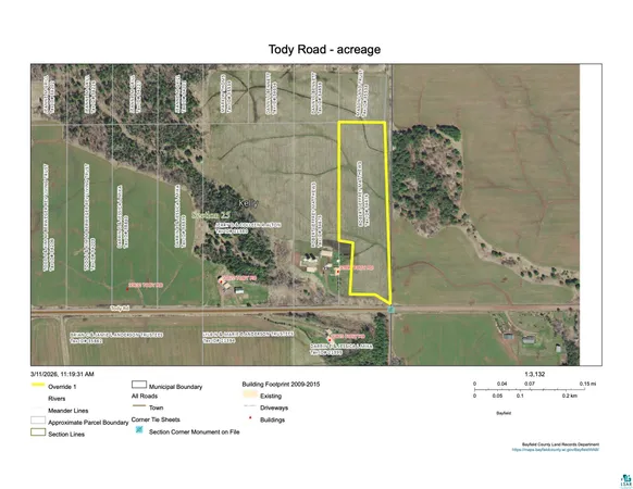 $50,000 | 309-xx Tody Road, Mason, WI 54856