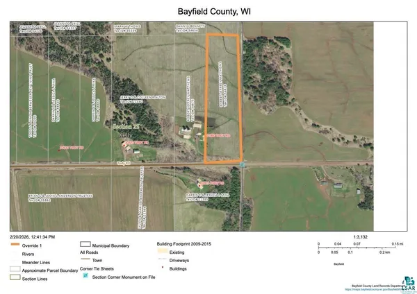 $50,000 | 309-xx Tody Road, Mason, WI 54856