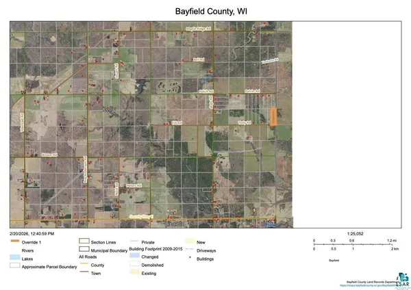 $50,000 | 309-xx Tody Road, Mason, WI 54856