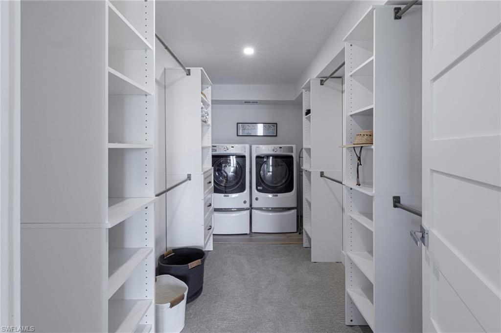 250 Park Shore Drive, Unit 302 Naples, FL 34103 - Photo 17 of 35 a view of entryway with furniture and refrigerator