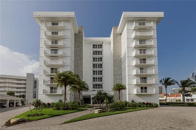 front view of a multi story building