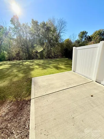 a view of a swimming pool and outdoor space