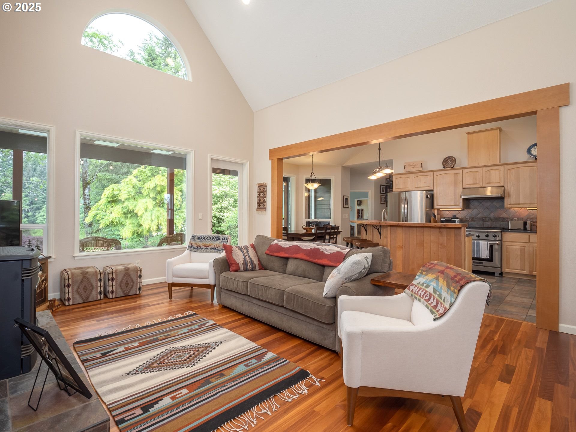 72 Patrick Lane Washougal, WA 98671 - Photo 7 of 48 a living room with furniture and a large window