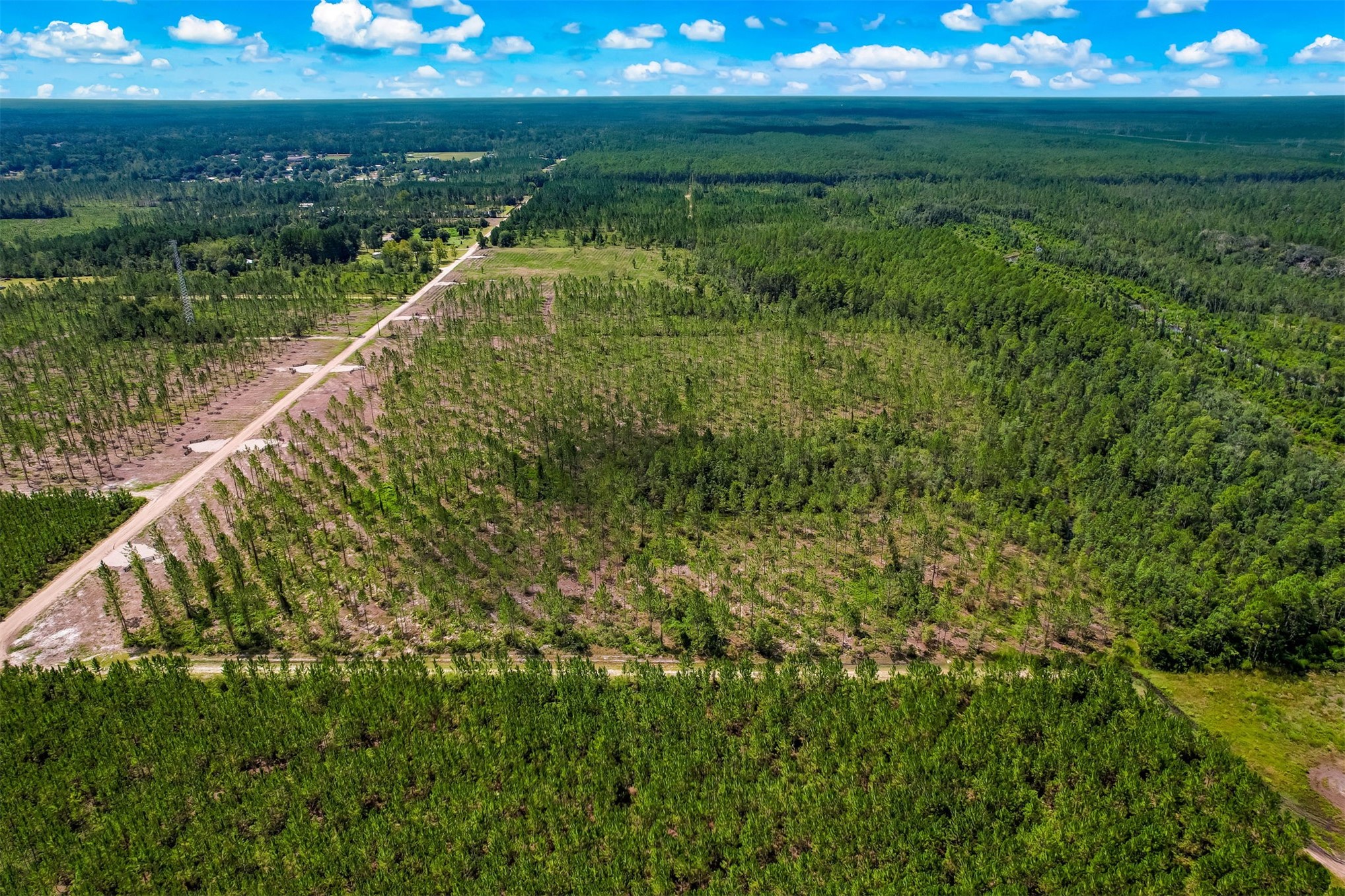 Lot 6 Georgia Street Hilliard, FL 32046 - Photo 9 of 13 a view of a lake from a yard