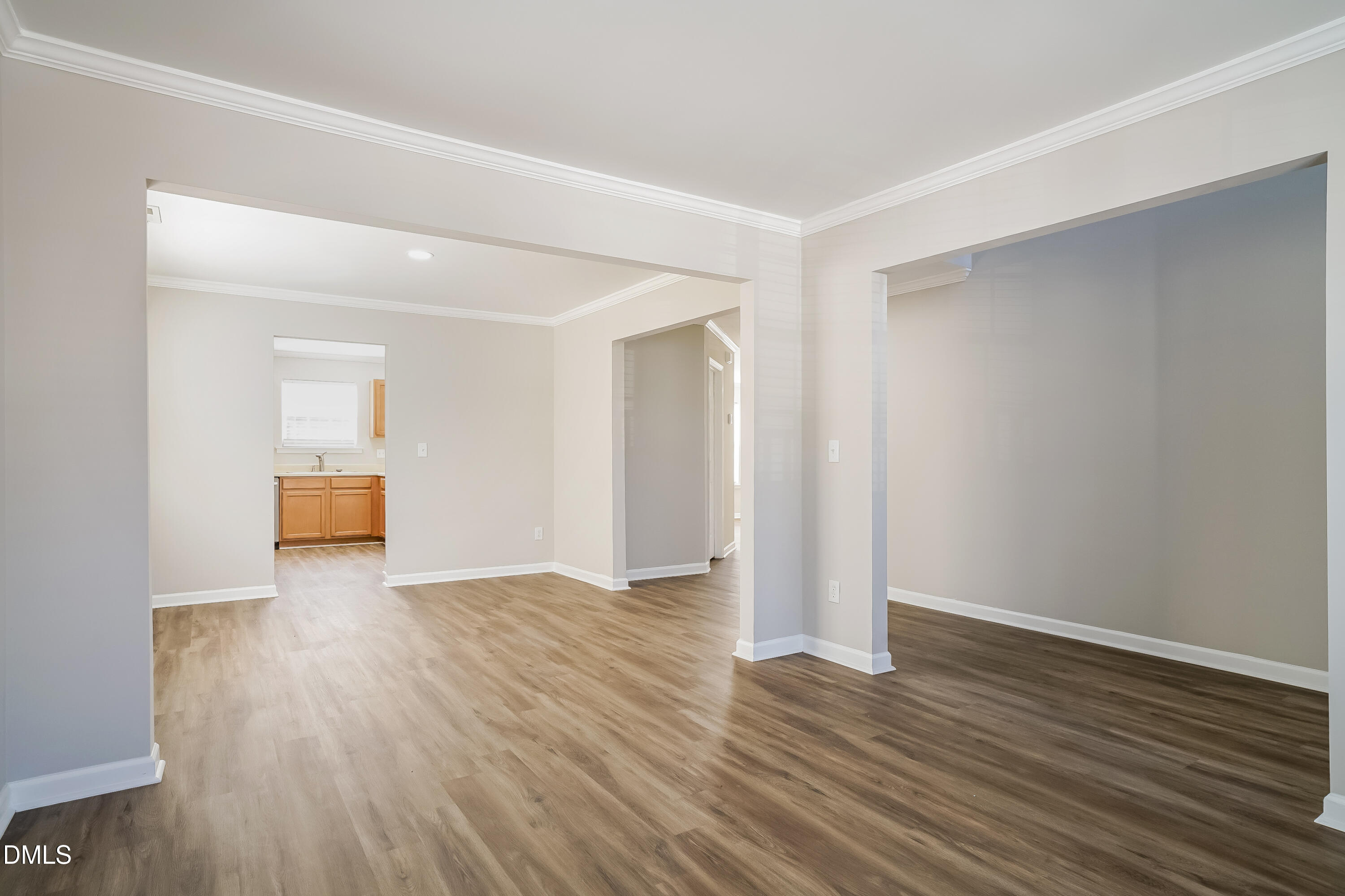 3567 Futura Lane Raleigh, NC 27610 - Photo 5 of 15 a view of empty room with wooden floor