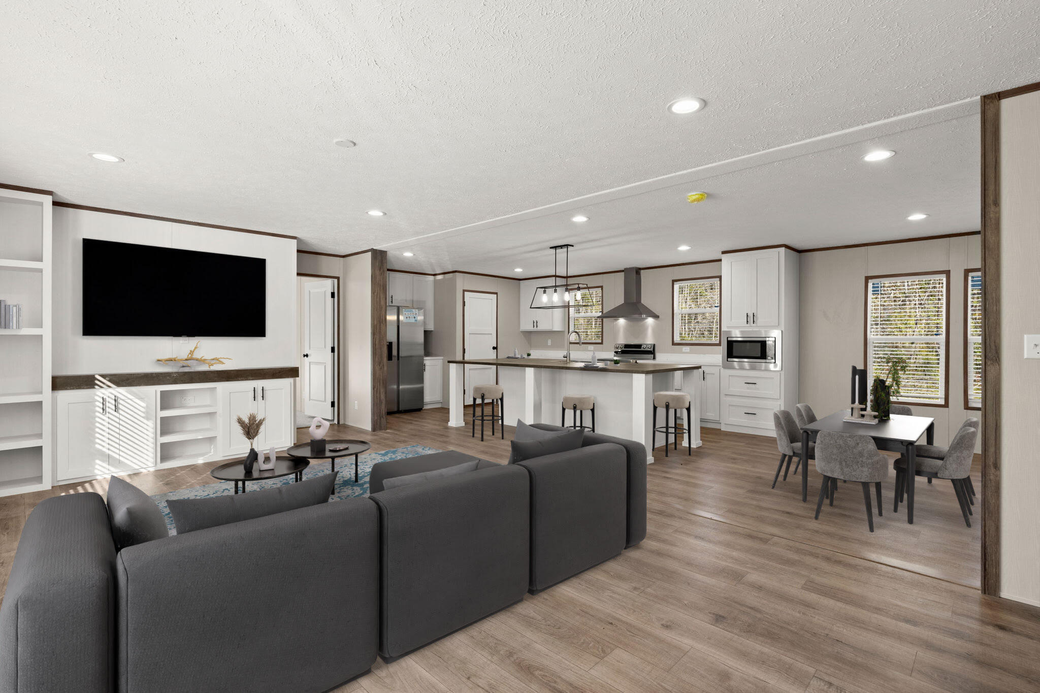 7100 Rehoboth Road Cottageville, SC 29435 - Photo 5 of 34 staged living and dining area