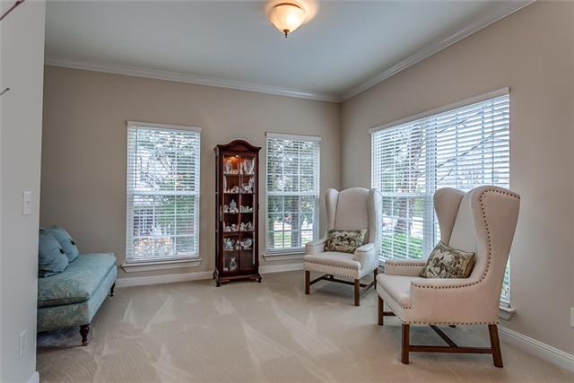 601 Pendlebury Park Place Franklin, TN 37069 - Photo 4 of 20 Formal living room just off the entry. Perfect space for a home office as well.