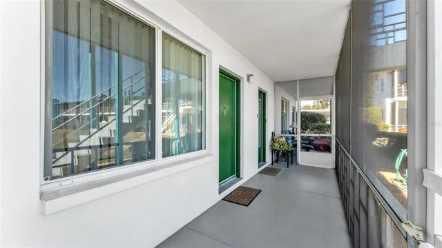 a view of entryway with a front door