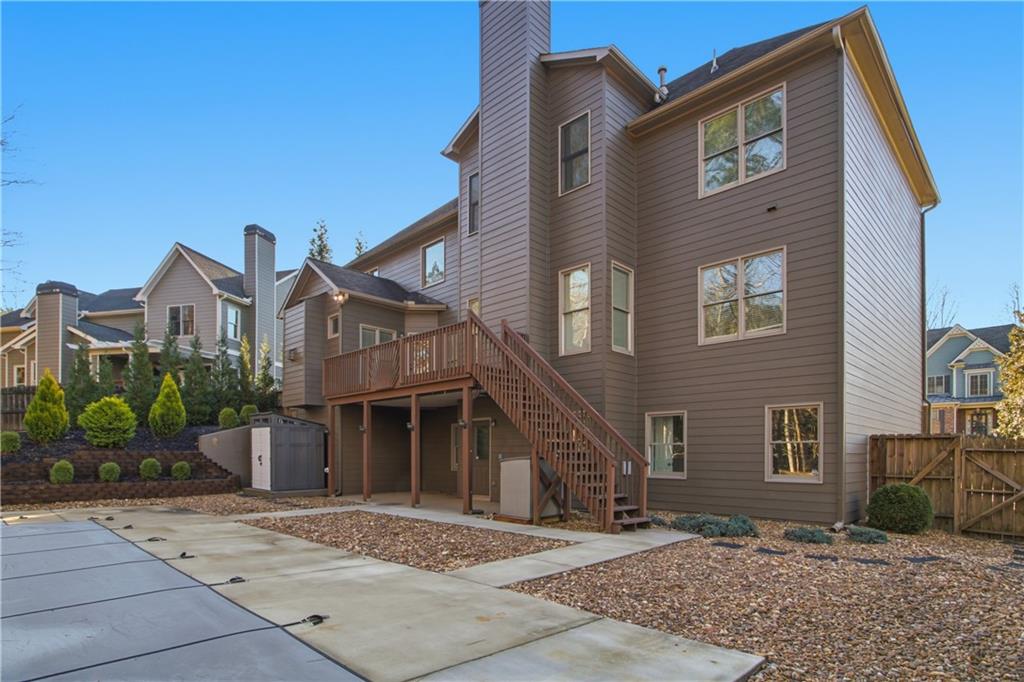 511 Highwater Pass Canton, GA 30114 - Photo 38 of 39 a front view of a house with garden
