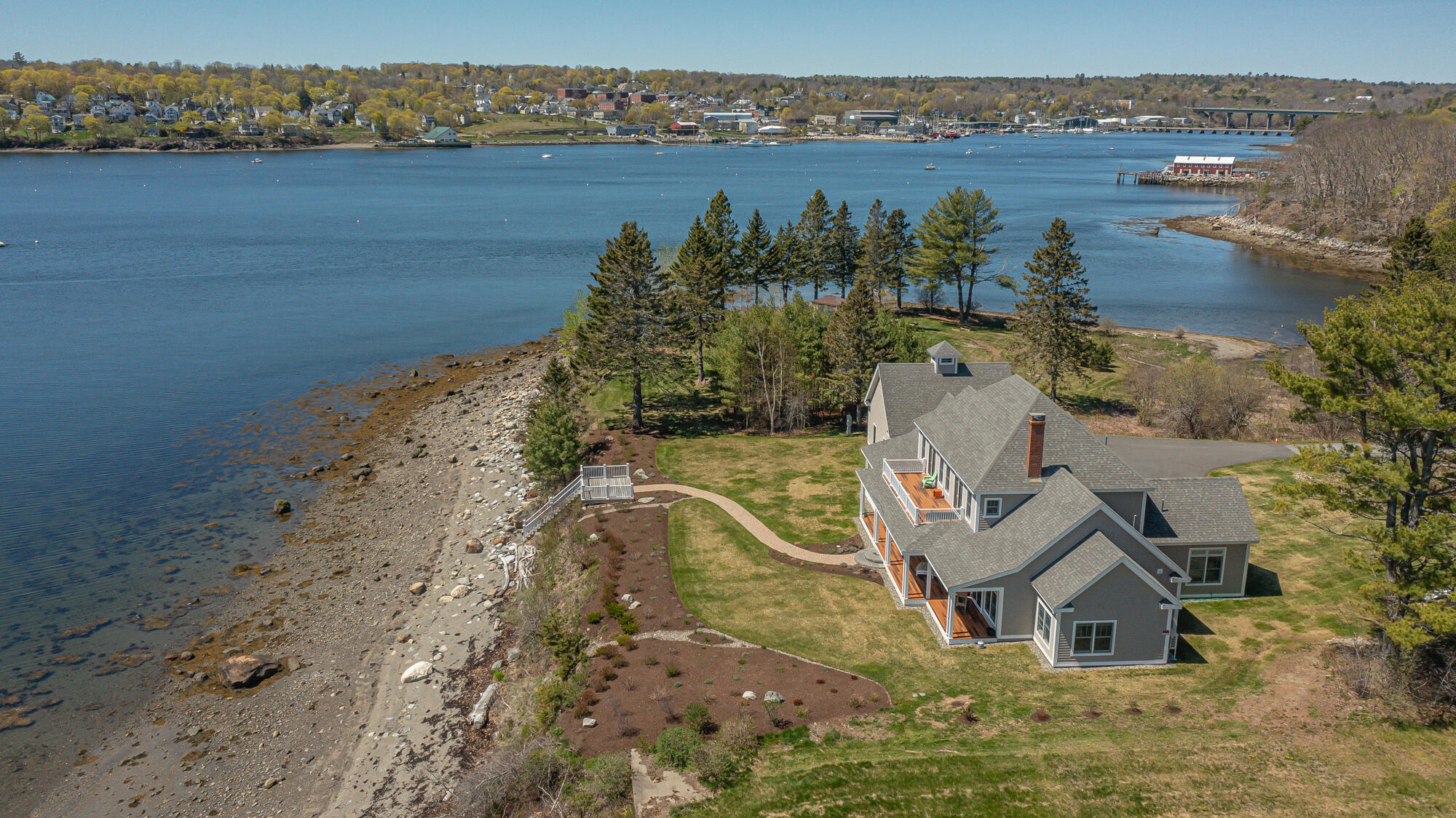 20 Belle Point Road Belfast, ME 04915 - Photo 35 of 41 Belle Pt. Side View