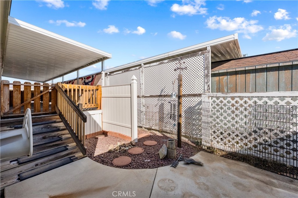 600 South Dennison, Unit 109 Tehachapi, CA 93561 - Photo 32 of 43 a view of entryway with wooden floor