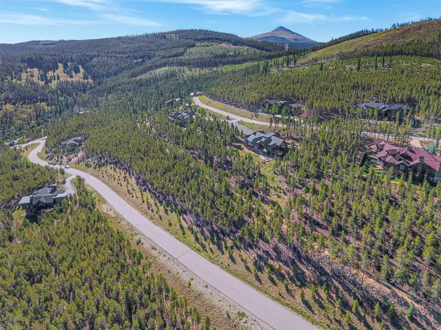 a view of a lake with a mountain in the background