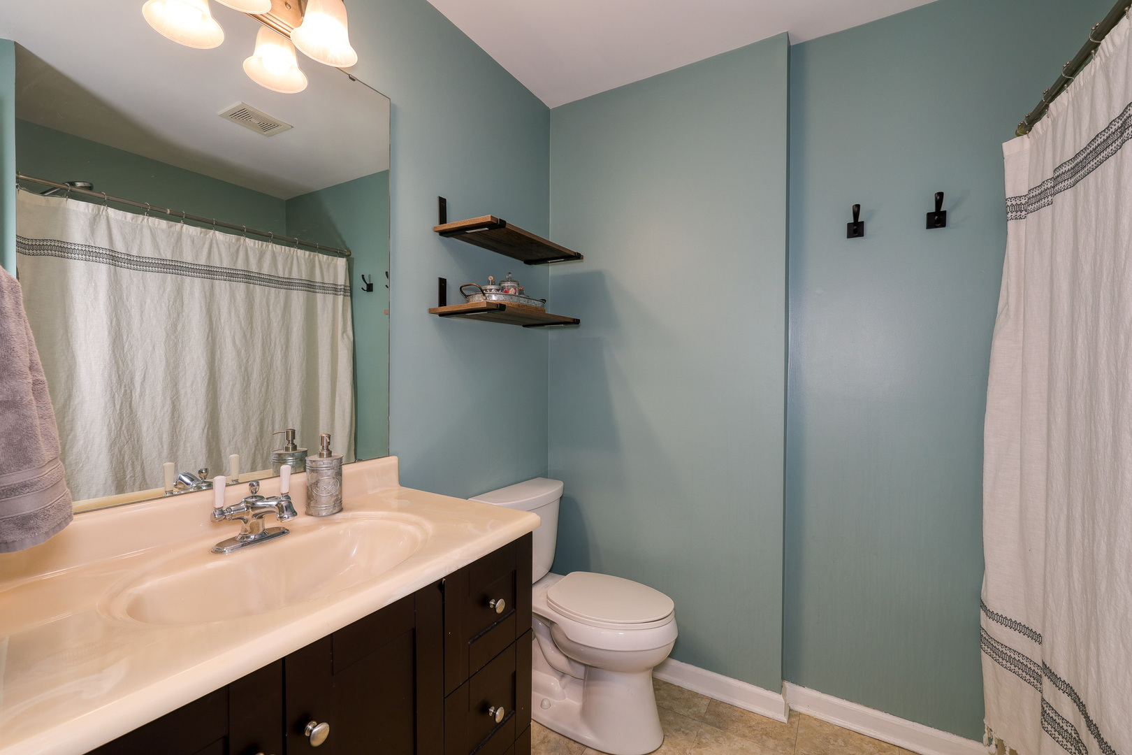 436 West Pierce Street Elburn, IL 60119 - Photo 14 of 28 a bathroom with a sink a toilet and shower