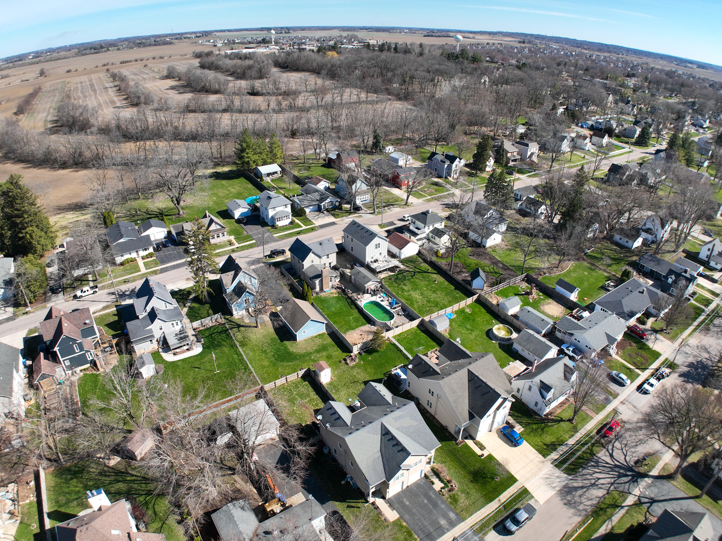 436 West Pierce Street Elburn, IL 60119 - Photo 24 of 28 an aerial view of multiple house