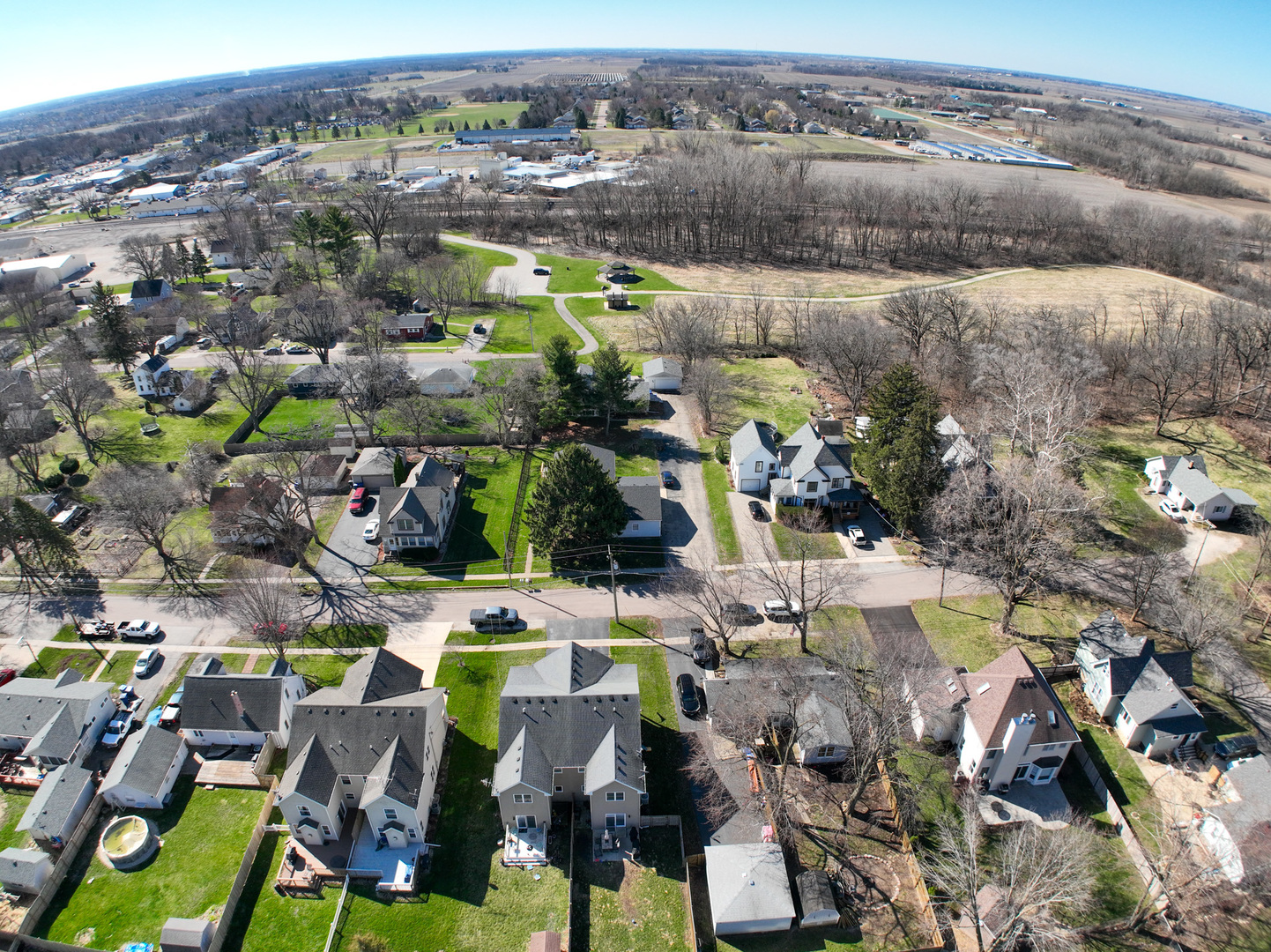 436 West Pierce Street Elburn, IL 60119 - Photo 25 of 28 a view of multiple houses with outdoor space