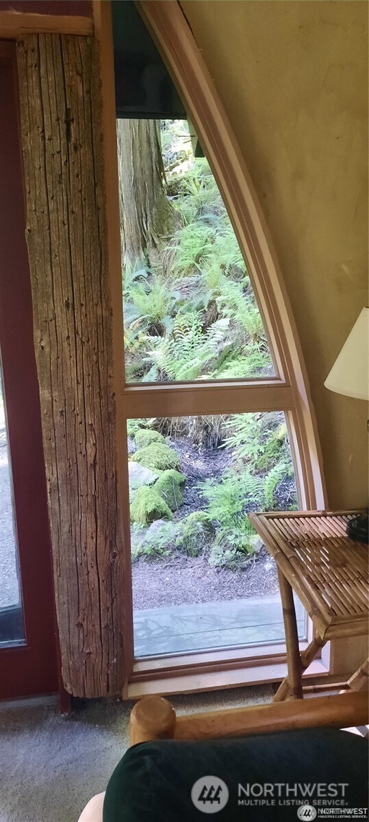 8444 South Cascade Road Marblemount, WA 98267 - Photo 8 of 30 a view of backyard with a large window