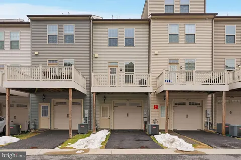 a front view of a building