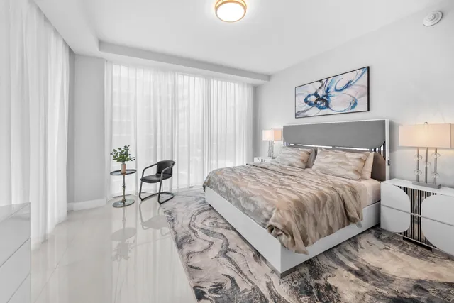 a view of balcony with city view