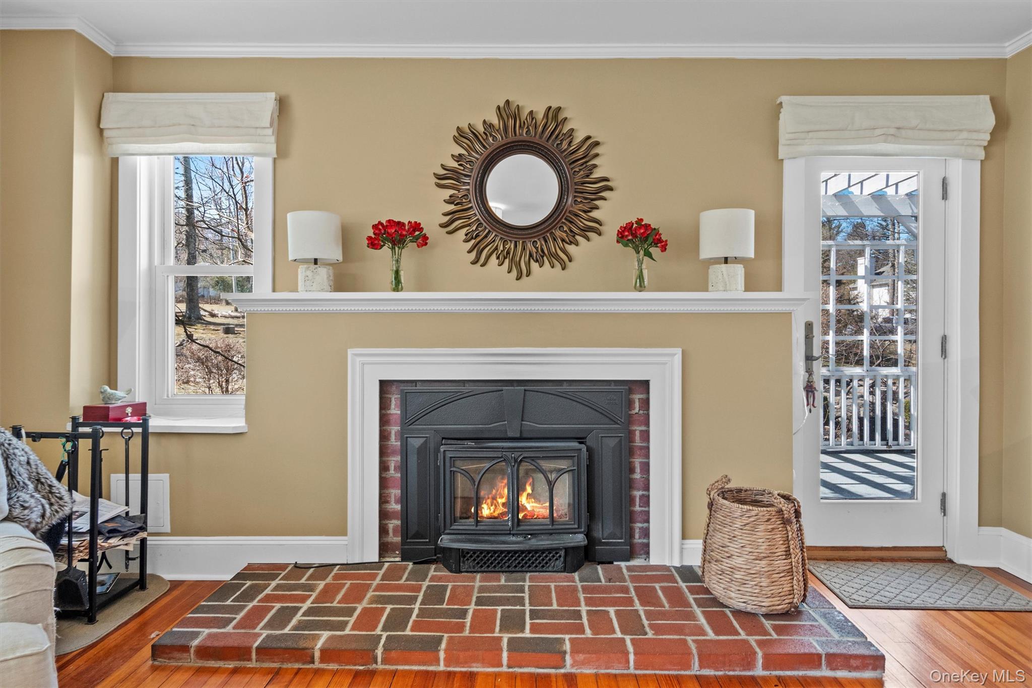 76 Smith Hill Road Monsey, NY 10952 - Photo 13 of 50 a living room with furniture and a fireplace