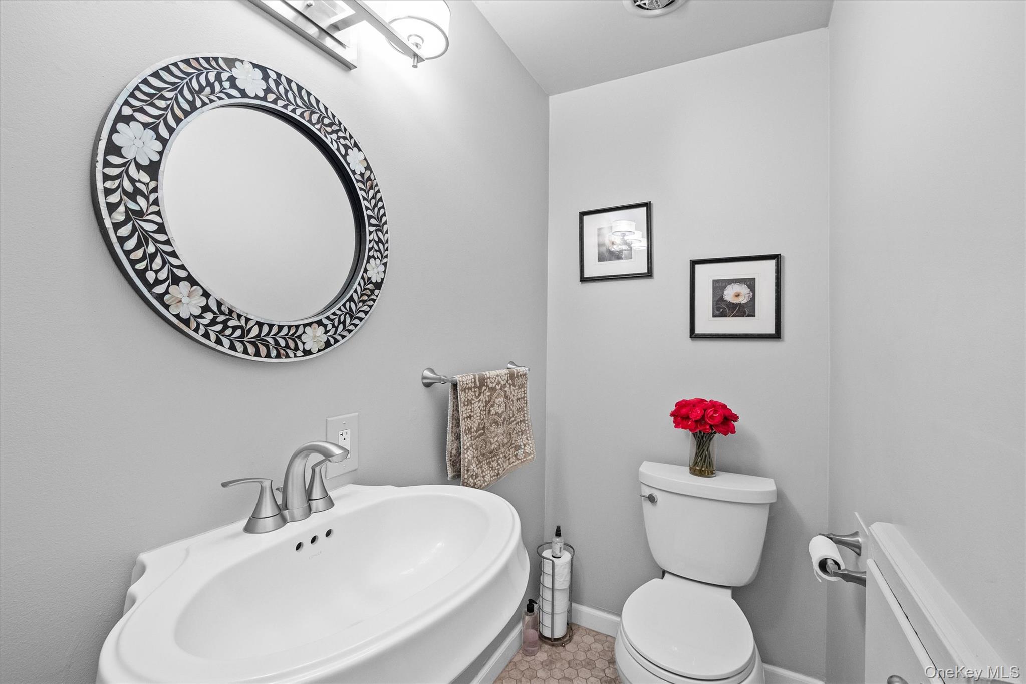 76 Smith Hill Road Monsey, NY 10952 - Photo 25 of 50 a bathroom with a toilet and a sink