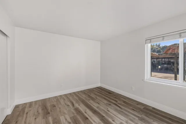 wooden floor in an empty room