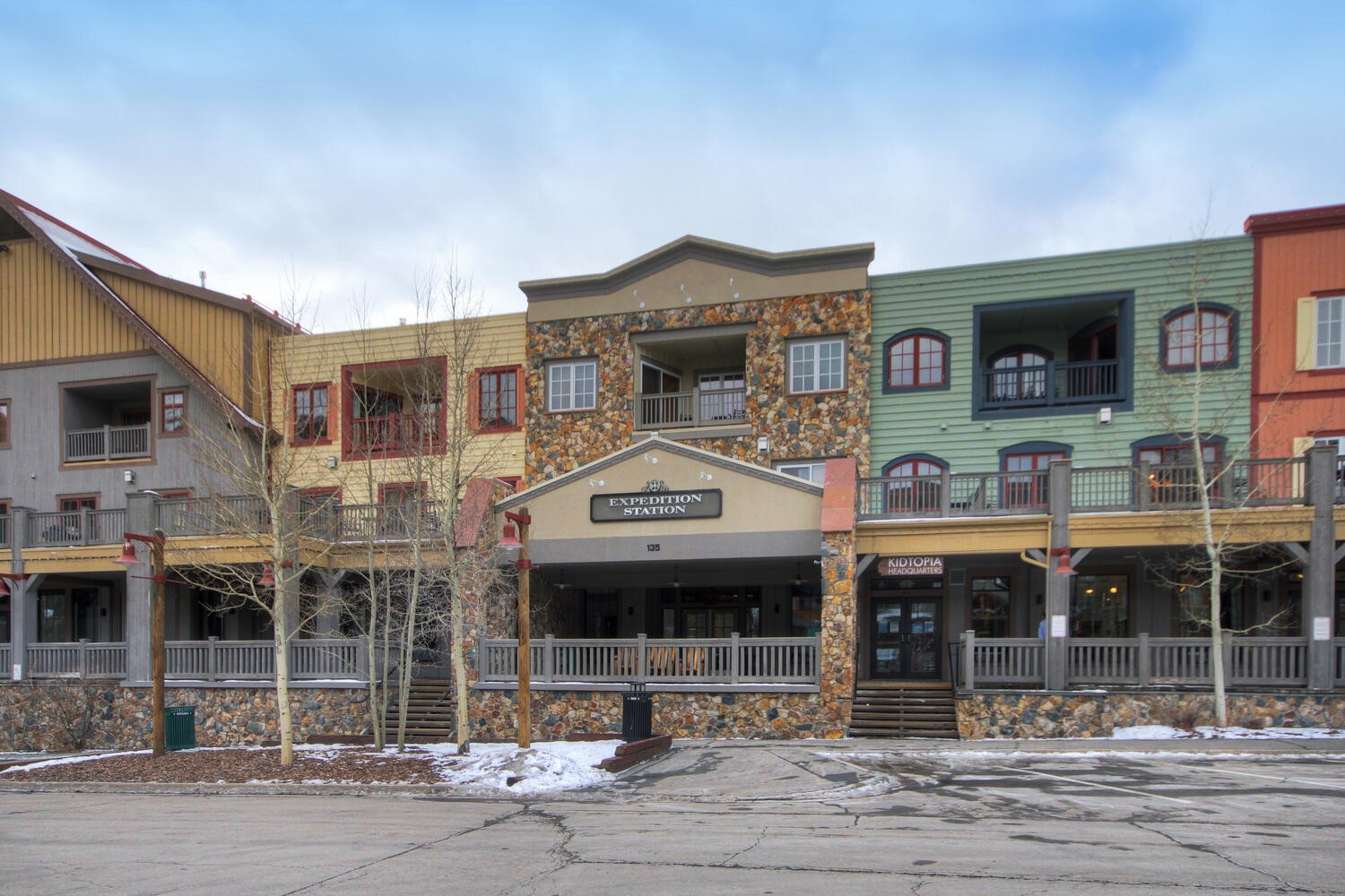 135 Dercum Drive, Unit 8563 Keystone, CO 80435 - Photo 30 of 35 a front view of a building with street view