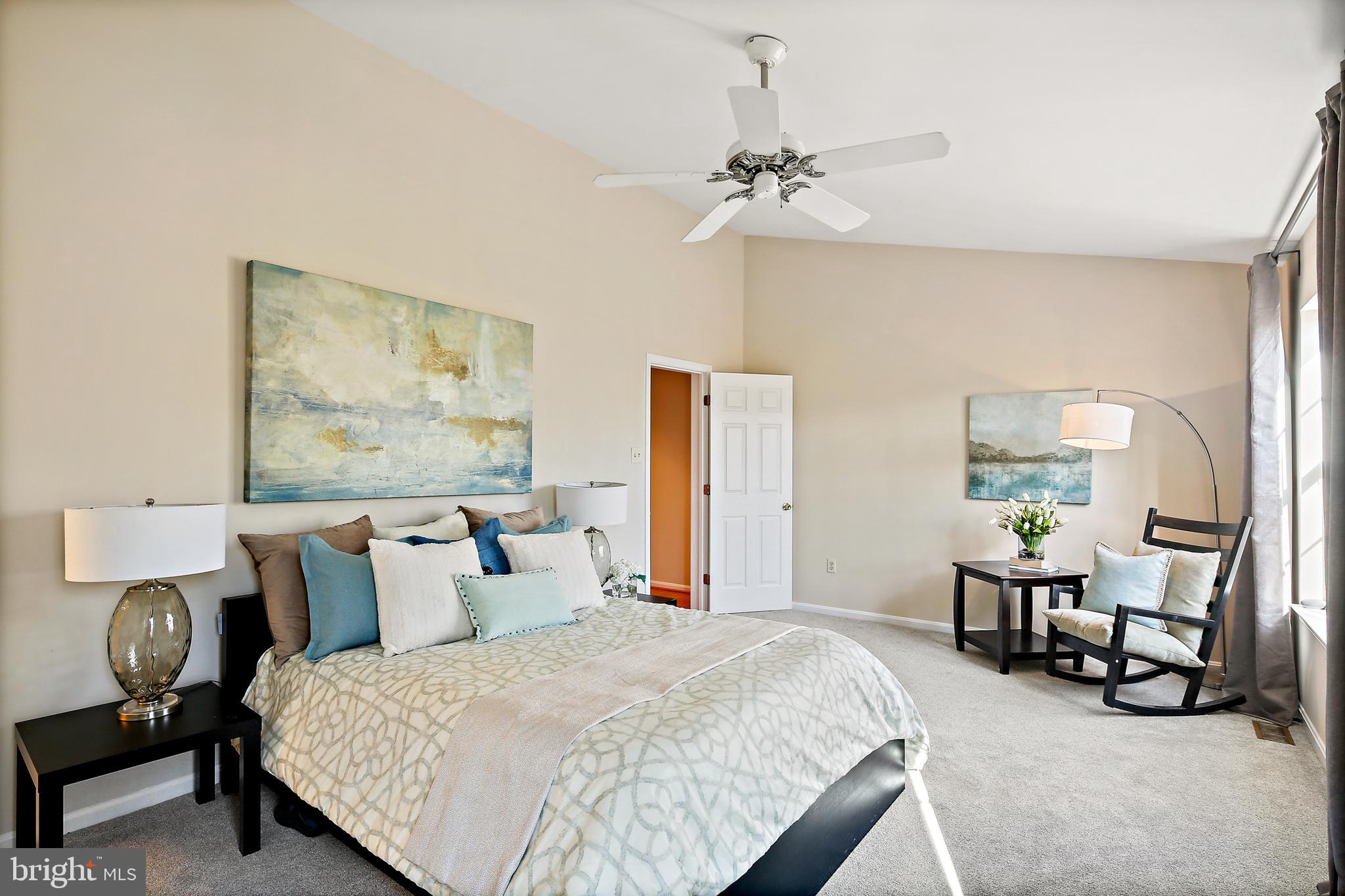 12227 Bare Bush Path Columbia, MD 21044 - Photo 26 of 35 Primary Bedroom with Cathedral Ceilings