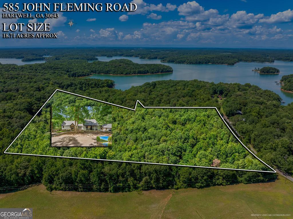 585 John Fleming Road Hartwell, GA 30643 - Photo 47 of 59 a view of a garden