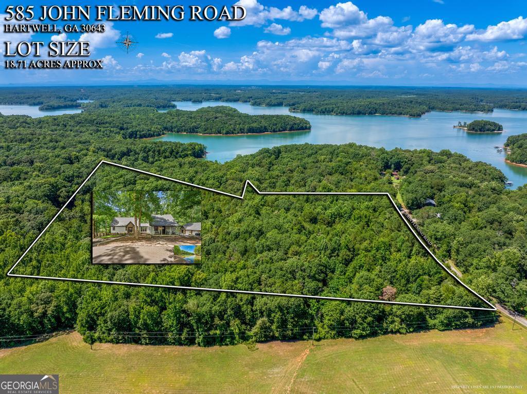 585 John Fleming Road Hartwell, GA 30643 - Photo 54 of 59 a view of a garden