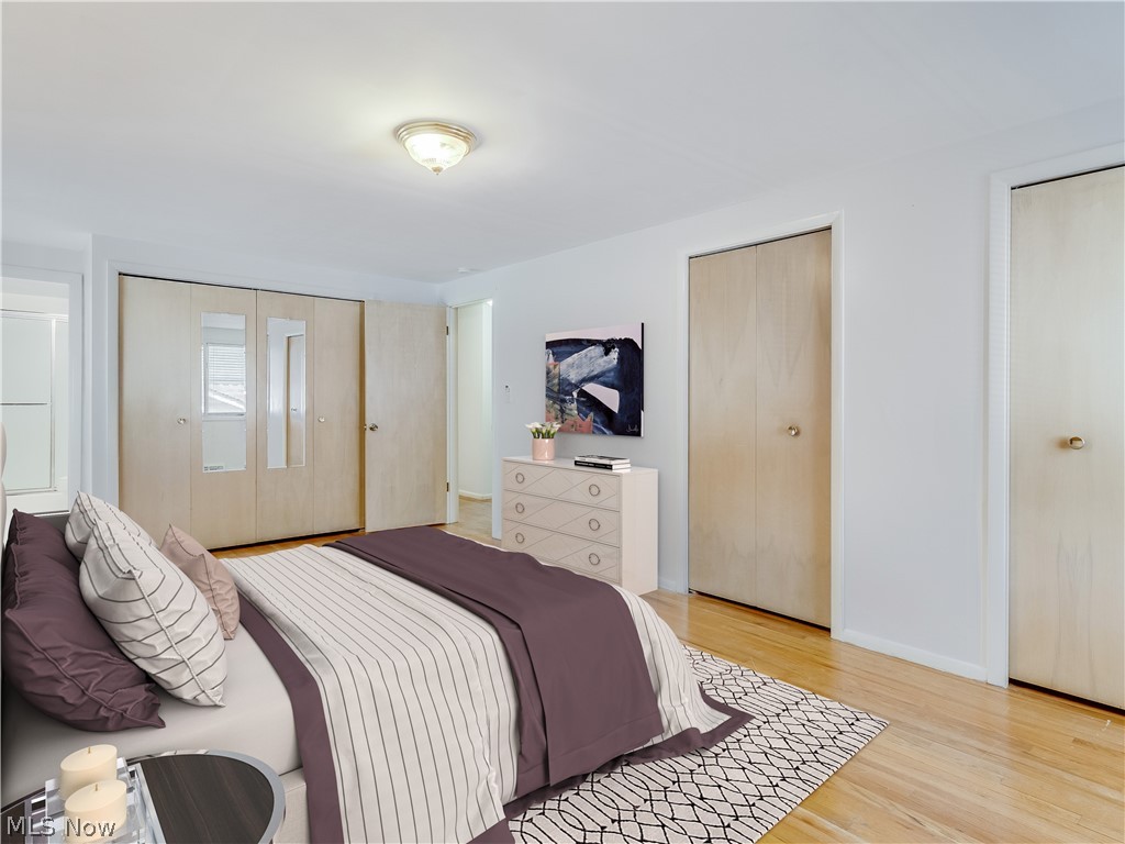 1047 Roland Road Lyndhurst, OH 44124 - Photo 12 of 26 Master Bedroom features lots of closet space (virtually staged).