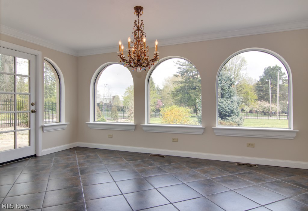 844 Merriman Road Akron, OH 44303 - Photo 8 of 34 Formal Dining room - WOW! Beautiful arched windows and glass doors leading to another patio.