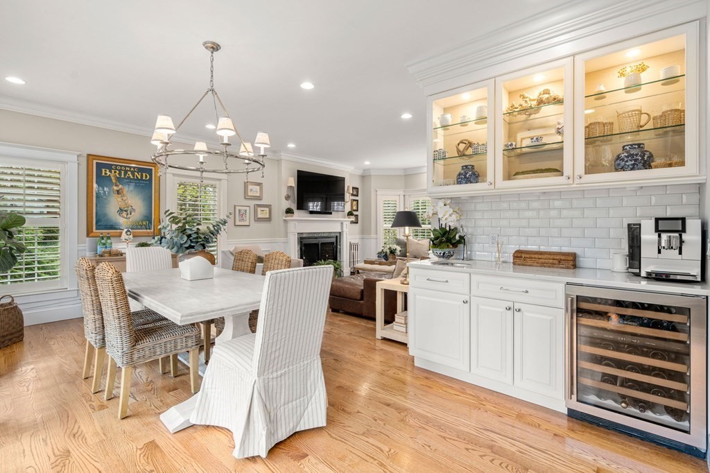 3 Colby Road Wellesley, MA 02482 - Photo 5 of 25 a view of kitchen with sink dining table and chairs