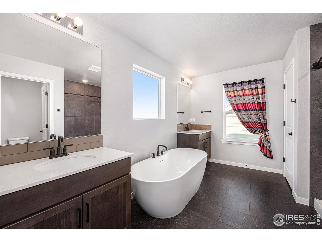645 Apex Trail Ault, CO 80610 - Photo 21 of 39 Primary Upgraded Bath with stand alone tub!