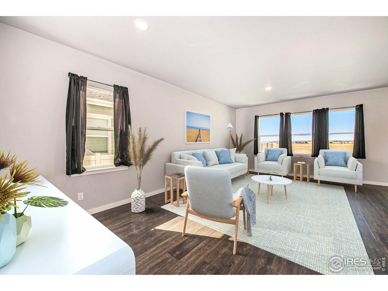 645 Apex Trail Ault, CO 80610 - Photo 7 of 39 Living Room virtually staged