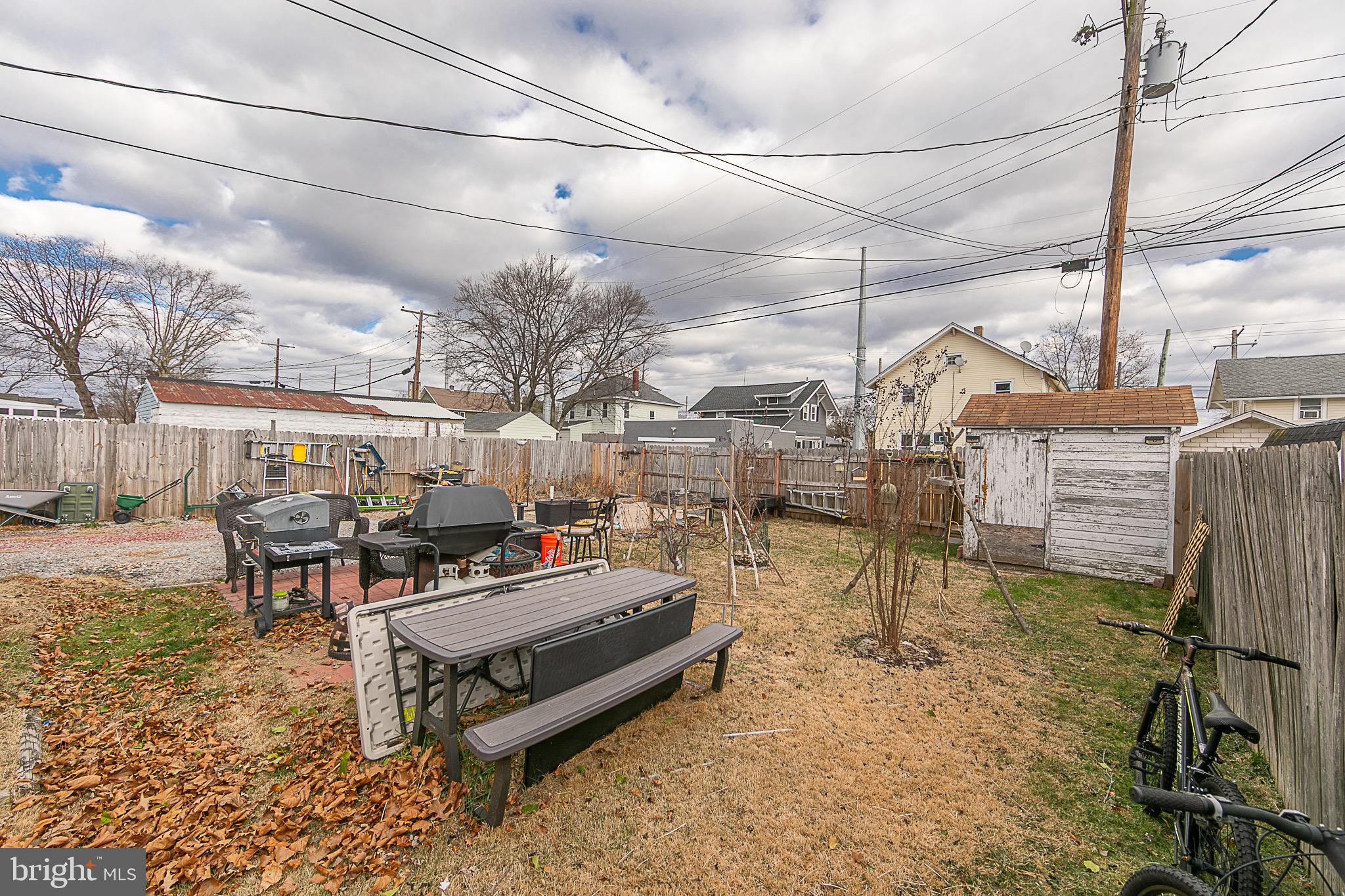 287 Jefferson Street Carneys Point, NJ 08069 - Photo 31 of 31 a view of a backyard with sitting area