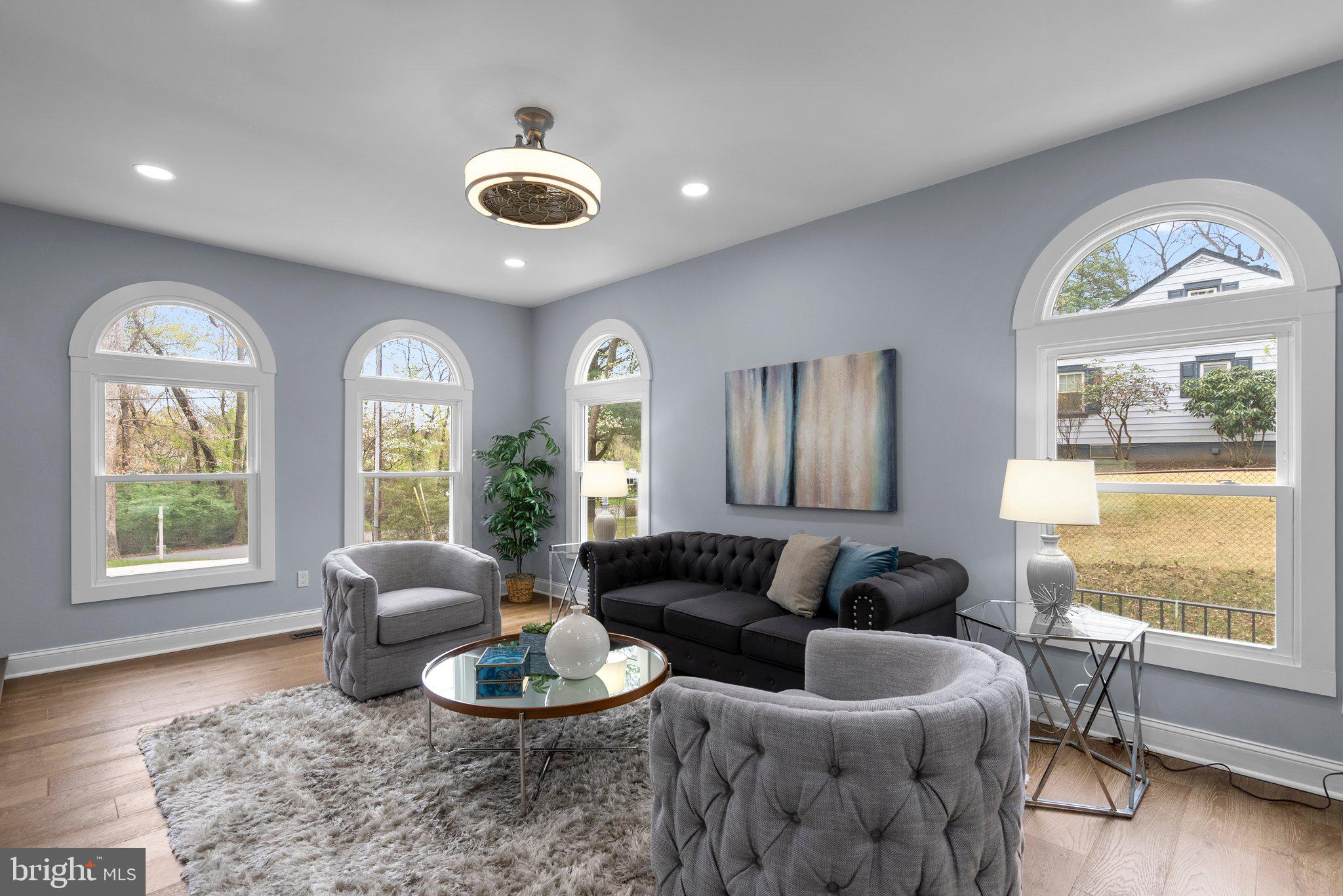 2924 Hunter Road Fairfax, VA 22031 - Photo 6 of 79 a living room with furniture and a large window