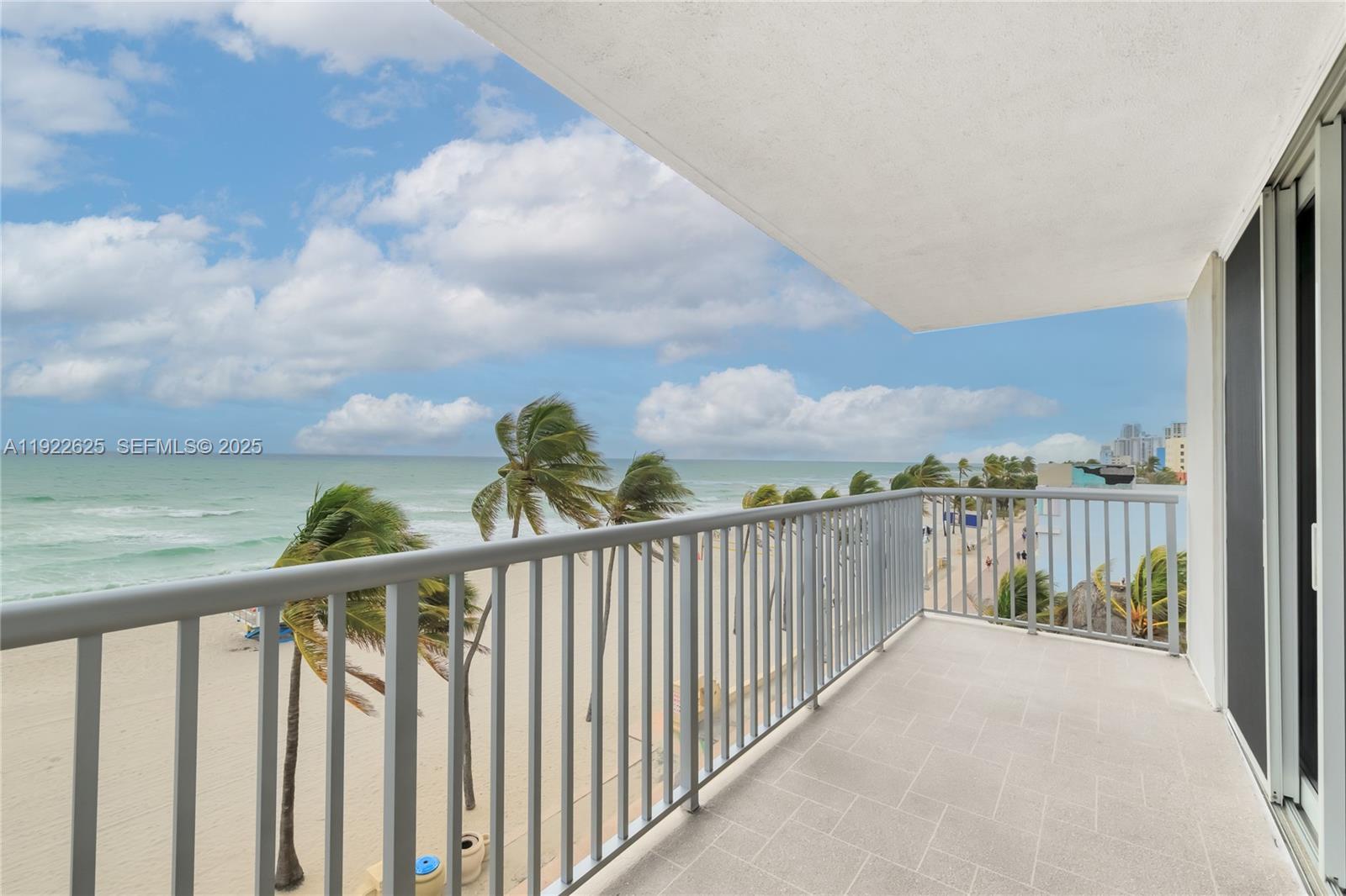 400 North Surf Road, Unit 506 Hollywood, FL 33019 - Photo 3 of 37 a view of a balcony with city view