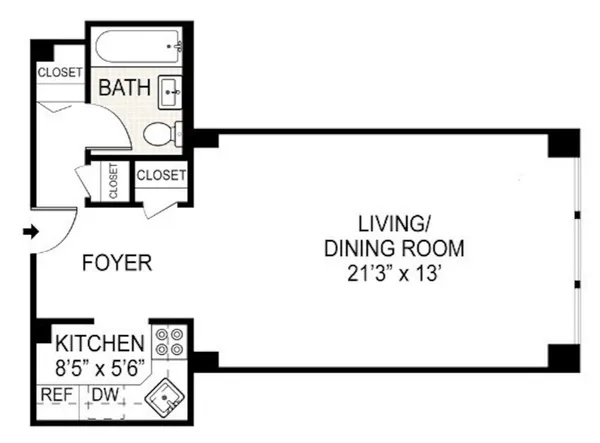 a city view with tall buildings