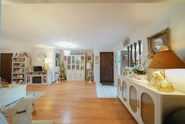 a view of a living room