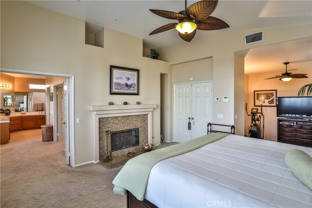 1412 San Clemente Circle Corona, CA 92882 - Photo 31 of 74 Fireplace in Main Bedroom