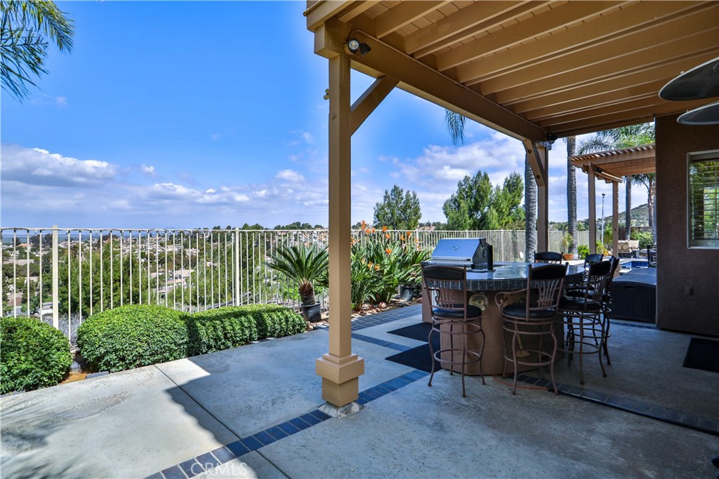 1412 San Clemente Circle Corona, CA 92882 - Photo 49 of 74 Back Patio w/view!