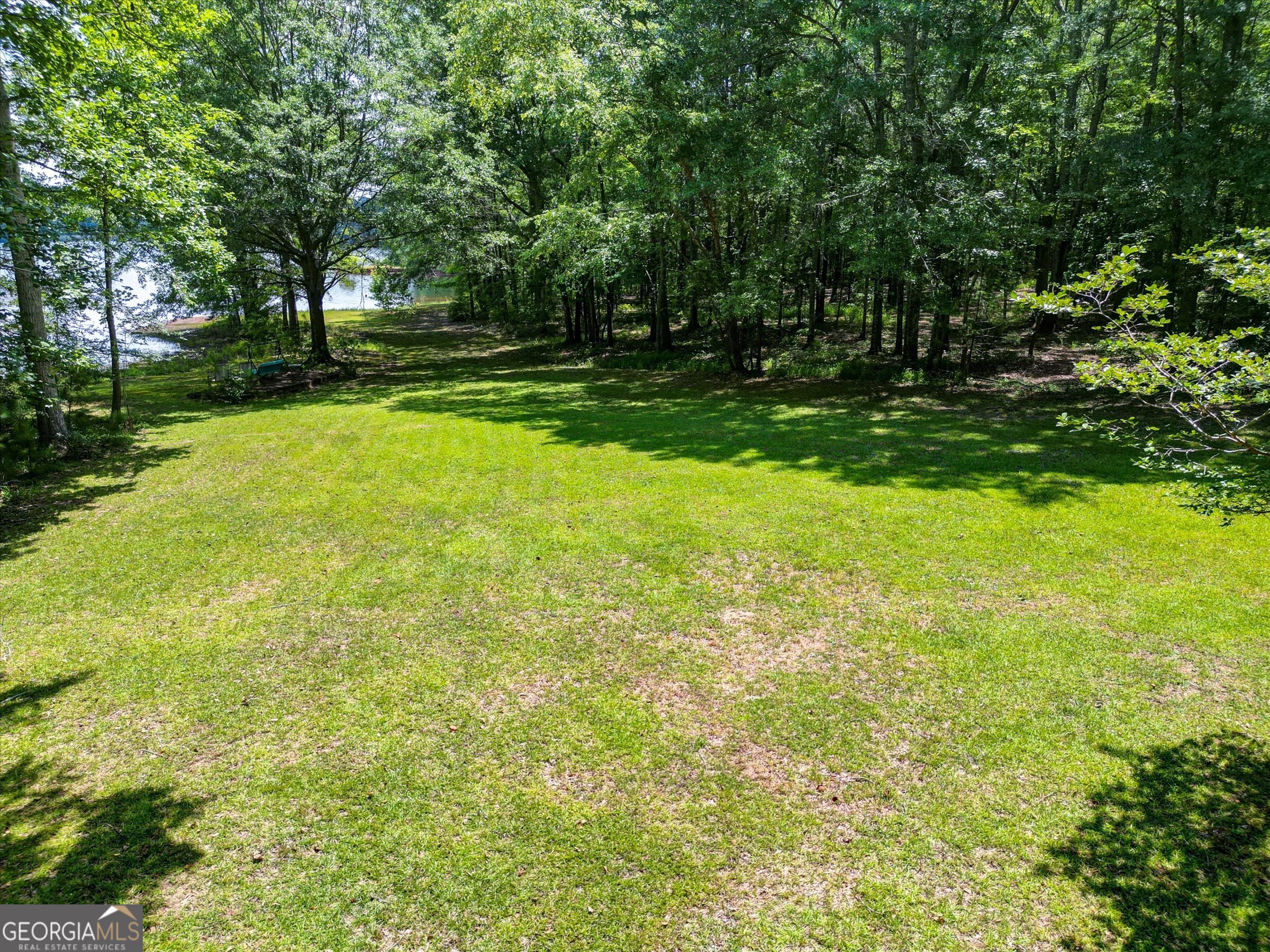424 Hampton Road Hampton, GA 30228 - Photo 80 of 96 a view of outdoor space with deck and green space