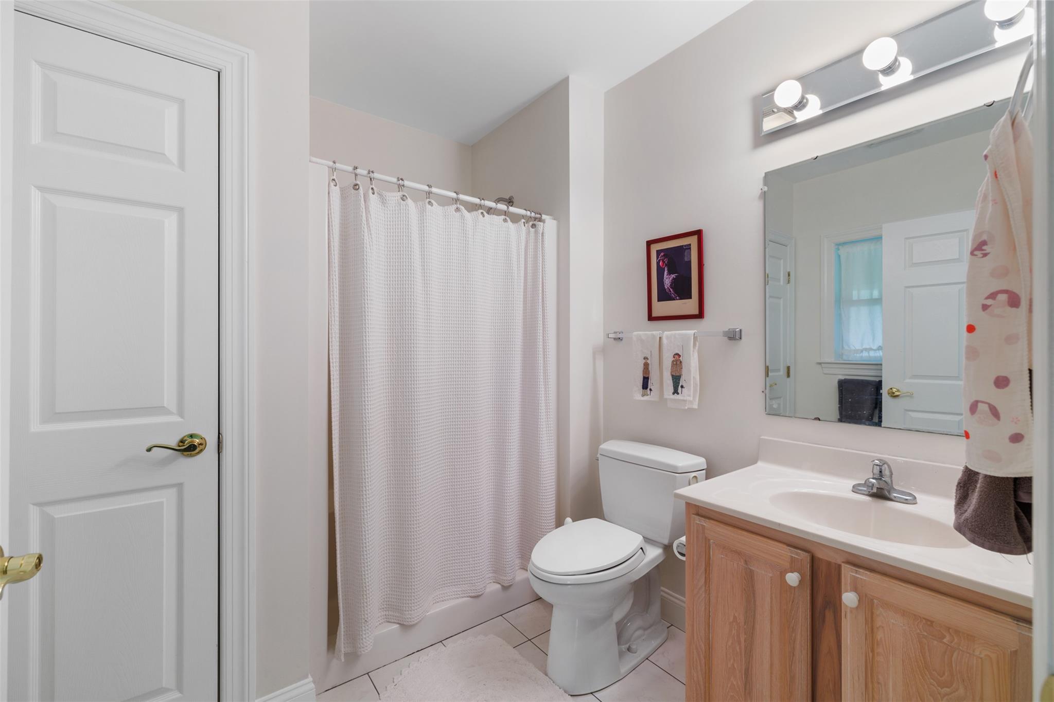 508 Woodstock Road Millbrook, NY 12545 - Photo 18 of 46 a bathroom with a toilet a sink and a mirror